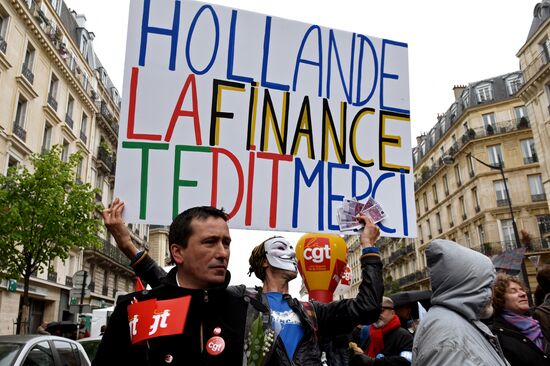 May Day demonstration in Paris