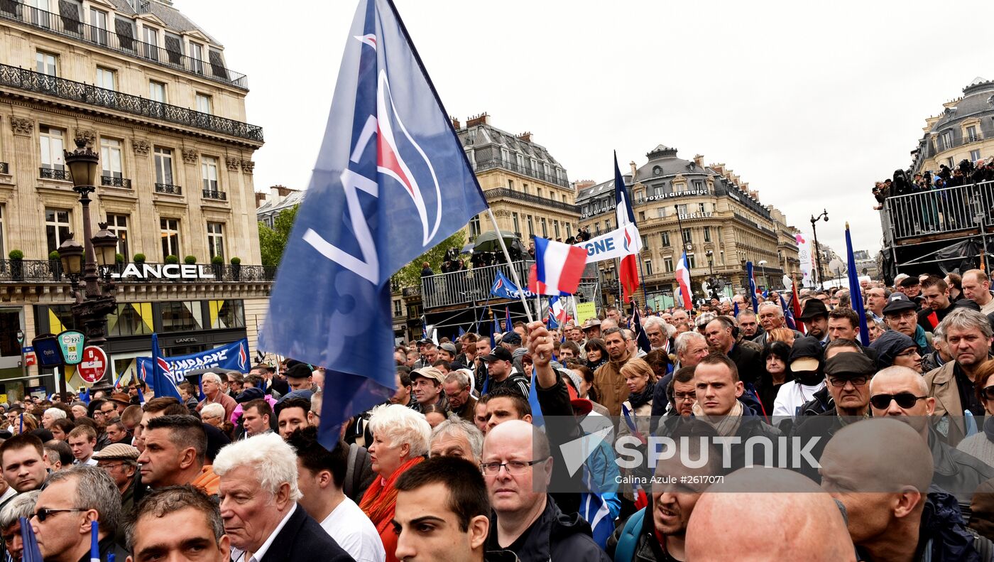 May Day demonstration in Paris
