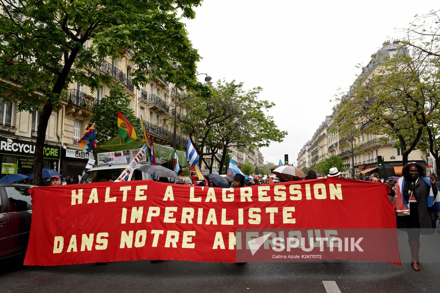 May Day demonstration in Paris