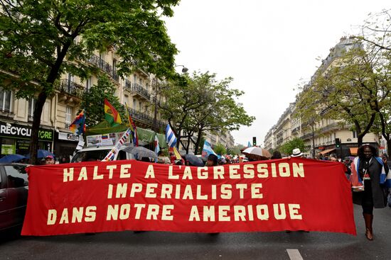 May Day demonstration in Paris