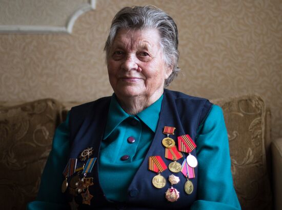 Great Patriotic War veterans in Donetsk