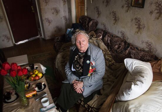 Great Patriotic War veterans in Donetsk