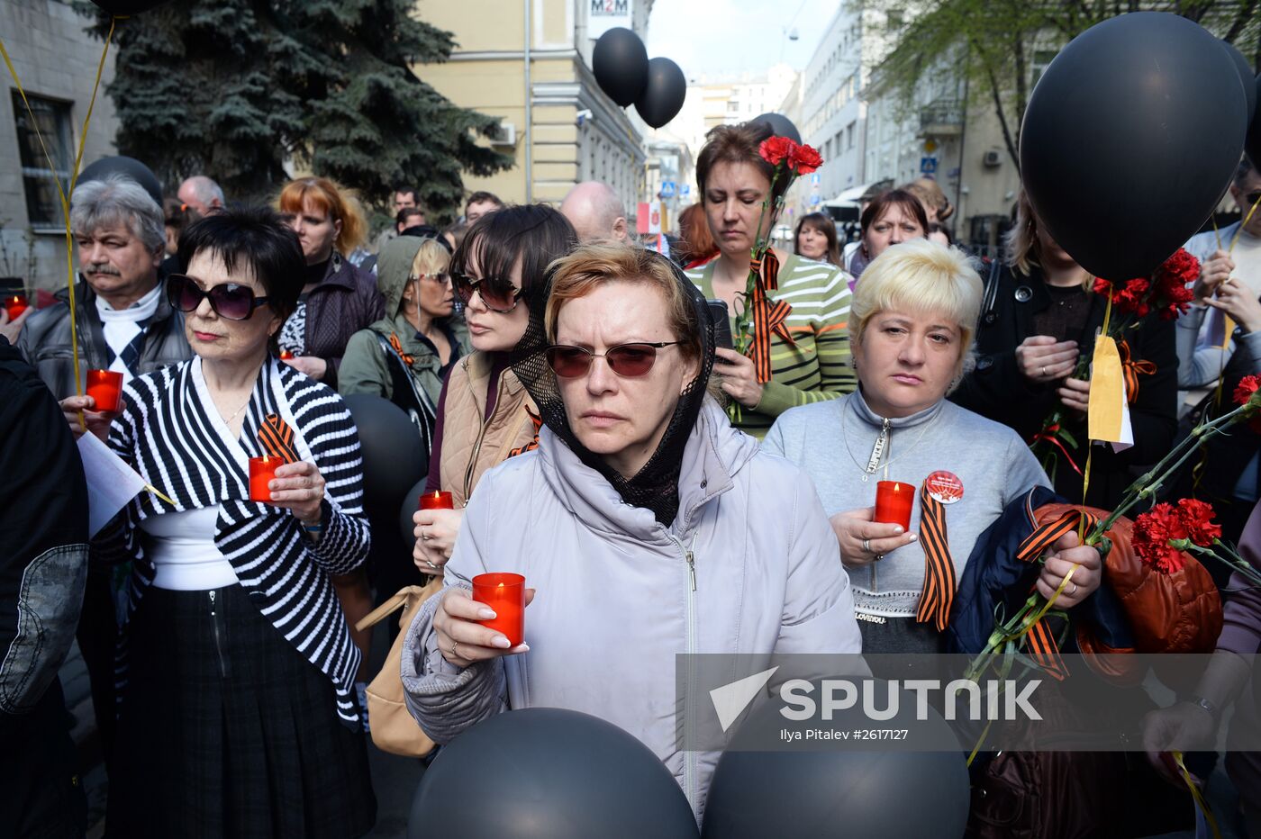 Rally held to commemorate those killed in Odessa on May 2, 2014