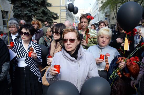 Rally held to commemorate those killed in Odessa on May 2, 2014