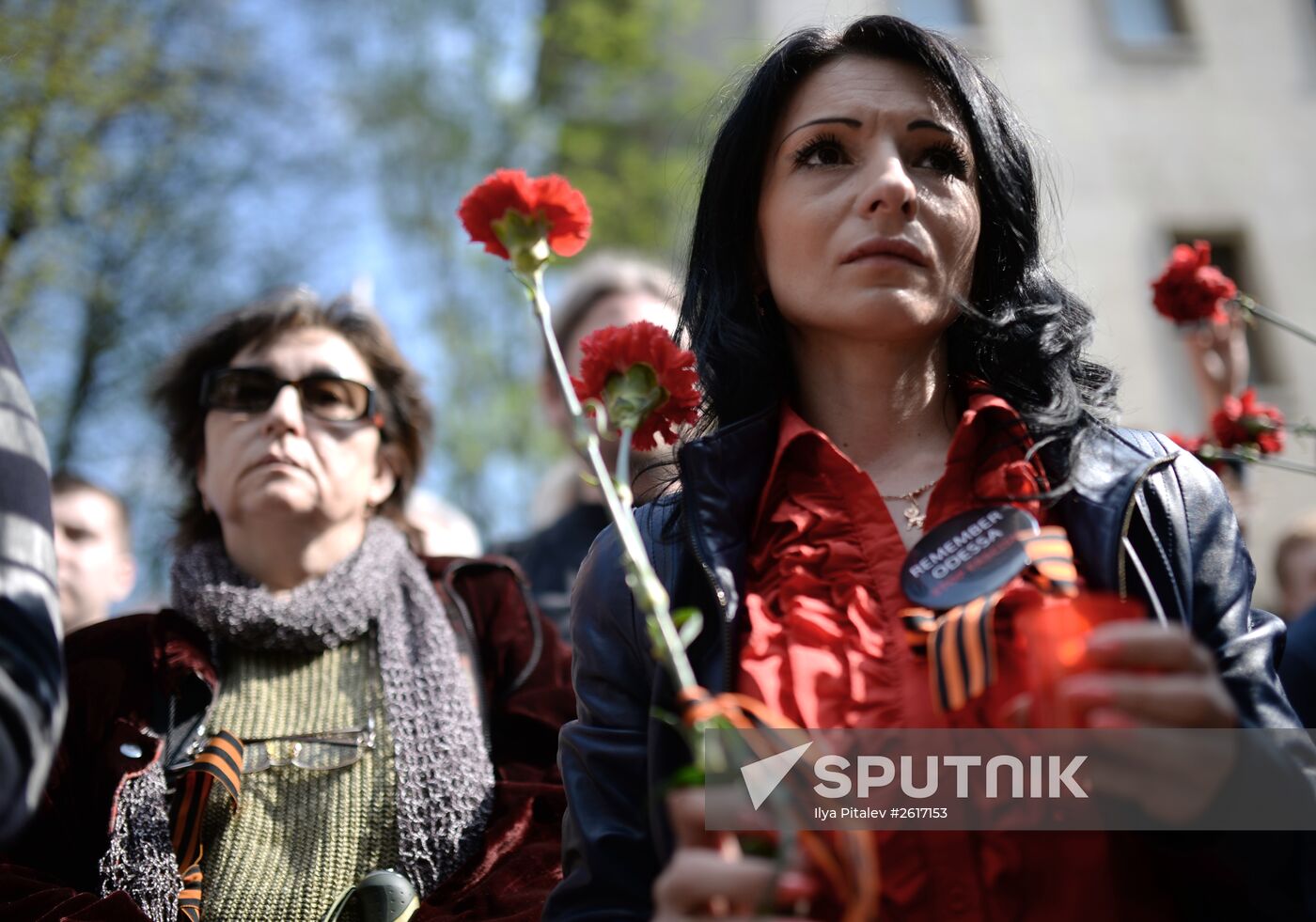 Rally held to commemorate those killed in Odessa on May 2, 2014