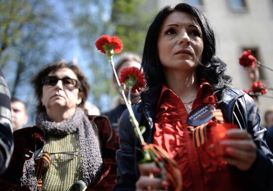 Rally held to commemorate those killed in Odessa on May 2, 2014