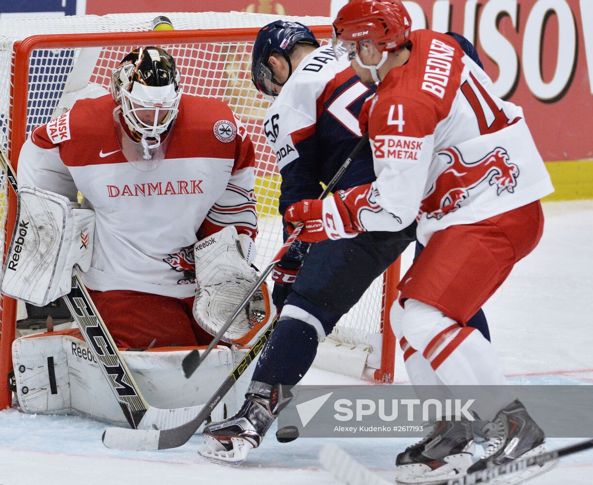 Ice Hockey World Championship 2015. Slovakia vs. Denmark