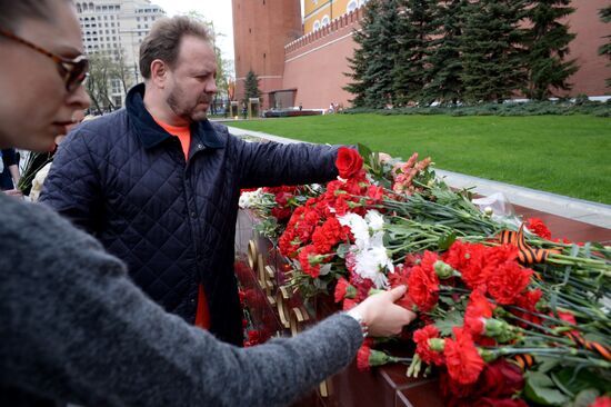 Rally in Moscow to commemorate victims of May 2, 2014 Odessa massacre