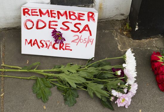 Victims of May 2, 2014 Odessa massacre commemorated in Europe