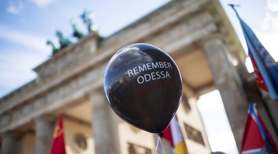 Victims of May 2, 2014 Odessa massacre commerorated in Europe