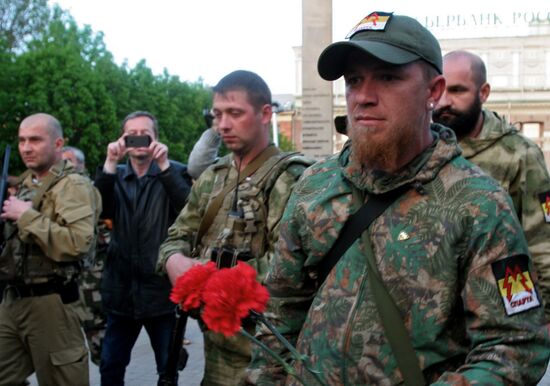 Odessa May 2 tragedy memorial in Donetsk