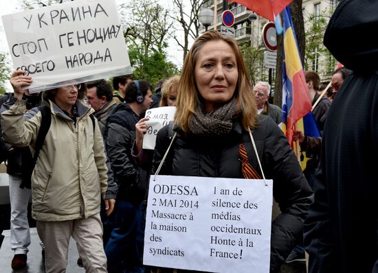 Victims of May 2, 2014 Odessa massacre commerorated in Europe