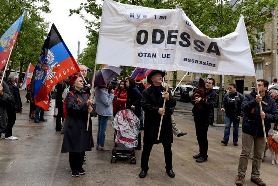 Victims of May 2, 2014 Odessa massacre commerorated in Europe