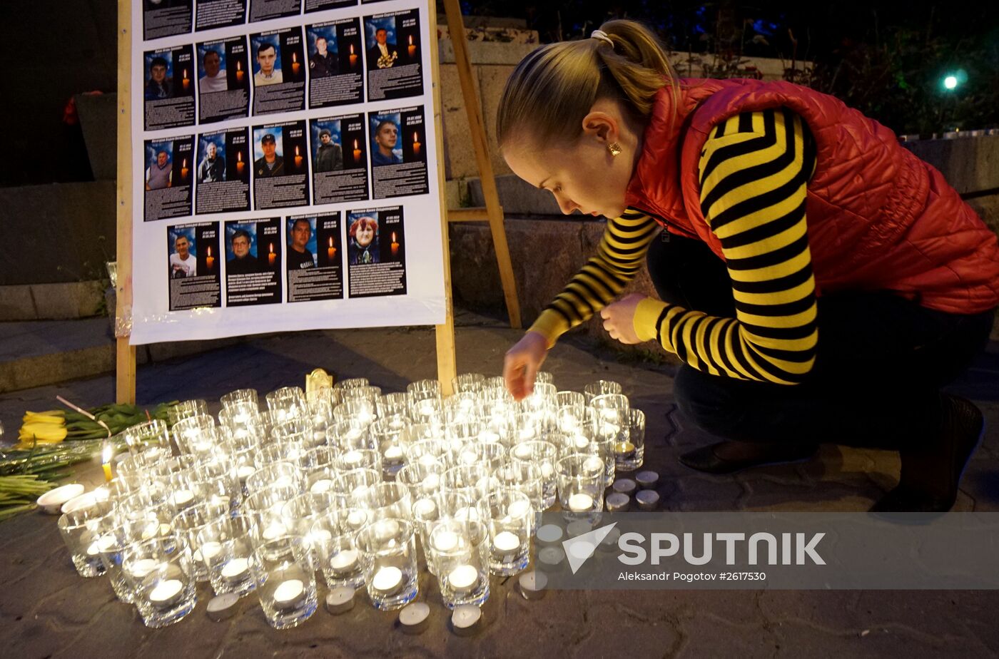 Odessa May 2 tragedy memorials in Russia