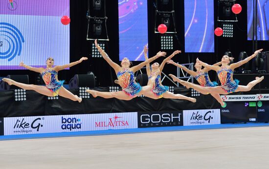 Rhythmics gymnastics. European Championships