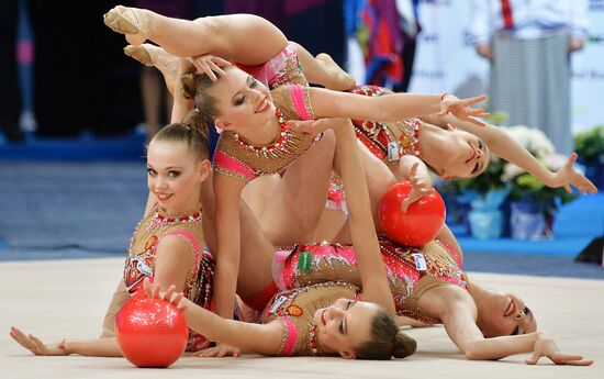 Rhythmics gymnastics. European Championships