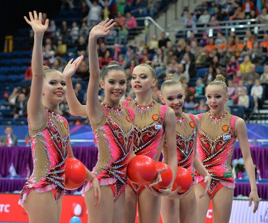 Rhythmics gymnastics. European championships