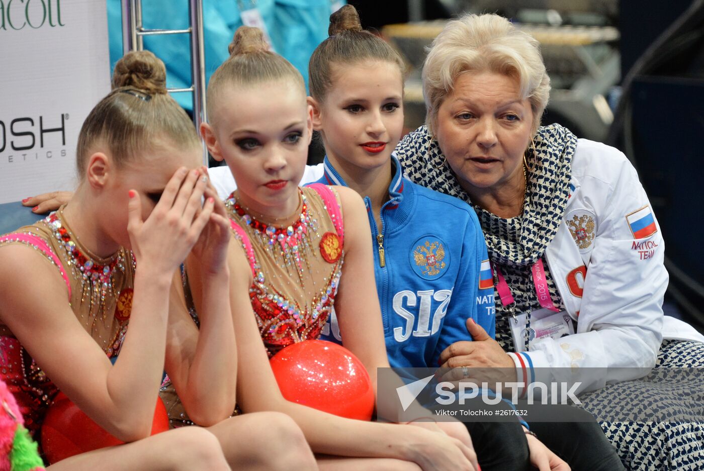 Rhythmics gymnastics. European Championships