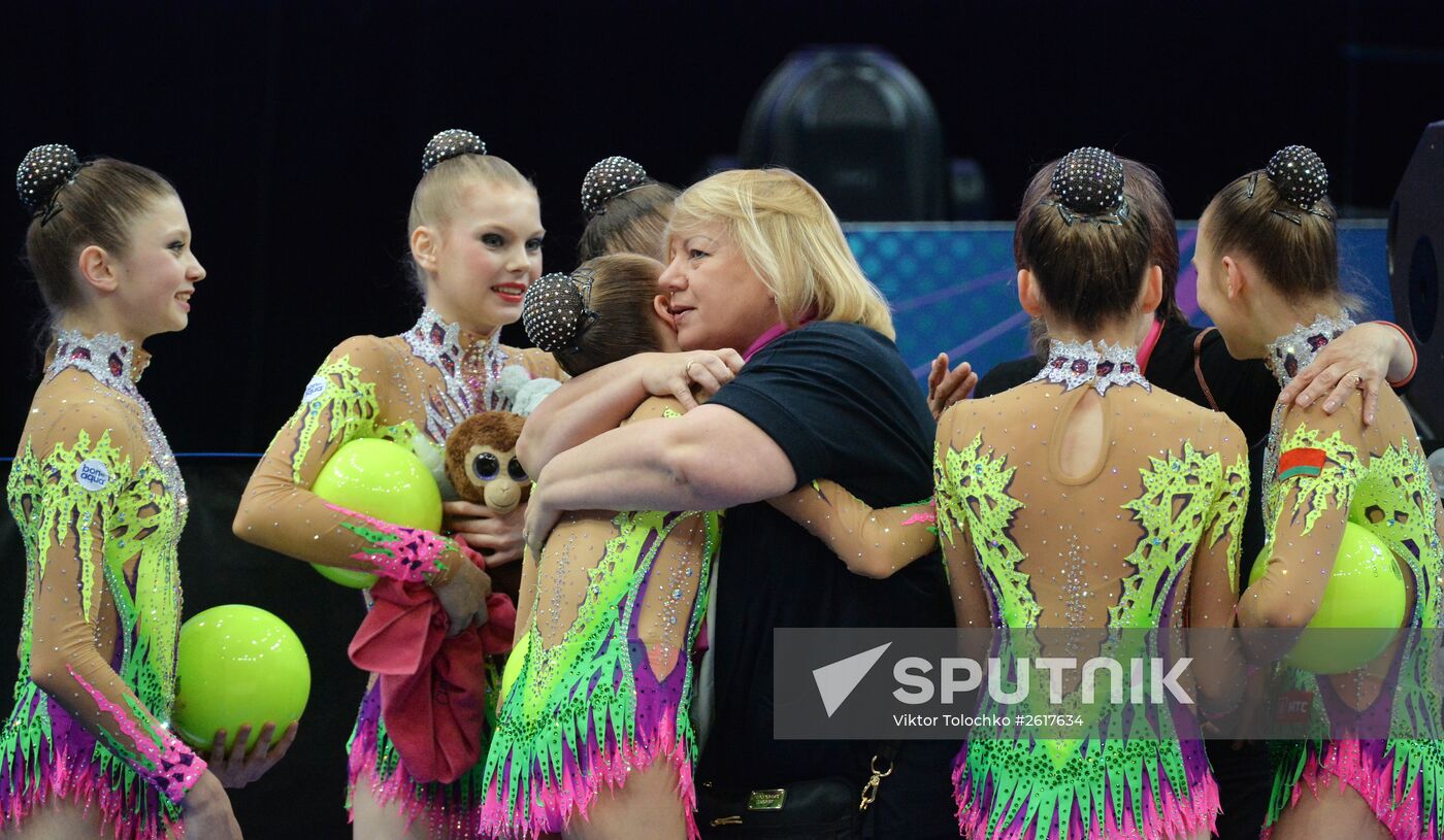 Rhythmics gymnastics. European Championships