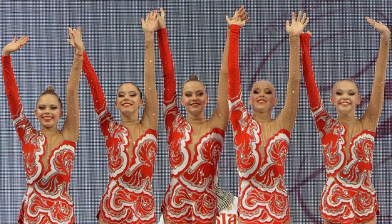 Rhythmic gymnastics. European championships