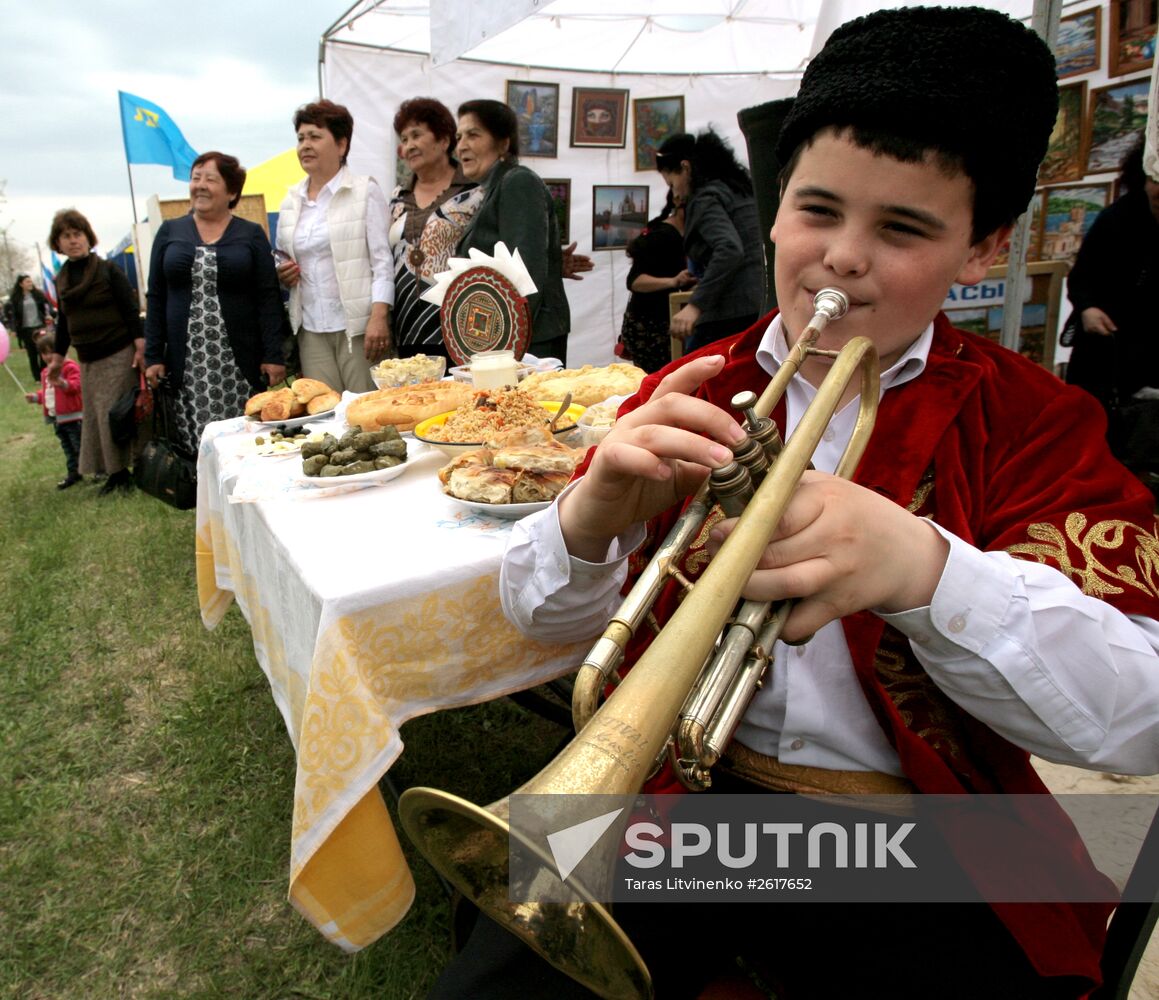 Tatars celebrate Hıdırellez in Crimea