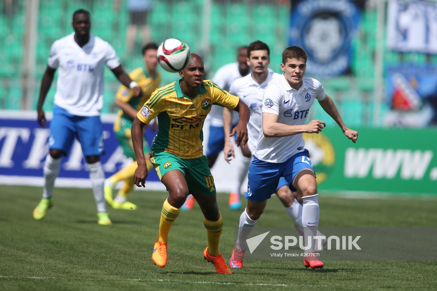 Russian Football Premier League. Kuban vs. Dynamo