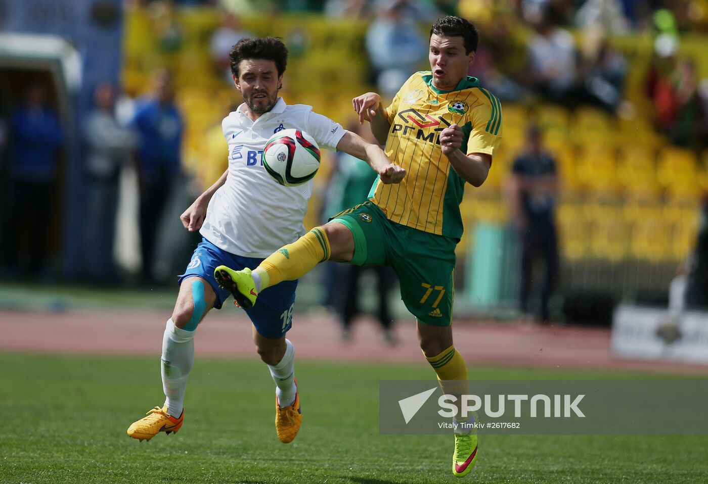 Russian Football Premier League. Kuban vs. Dynamo