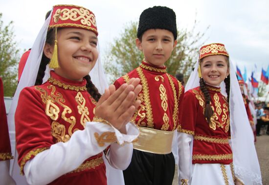 Tatars celebrate Hıdırellez in Crimea
