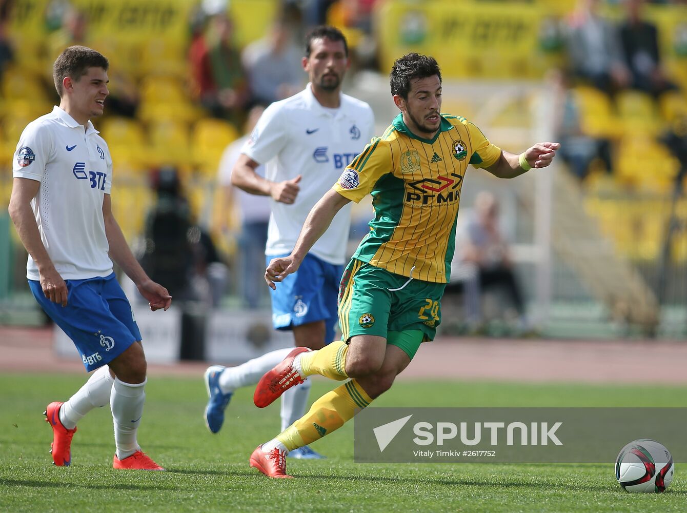 Russian Football Premier League. Kuban vs. Dynamo