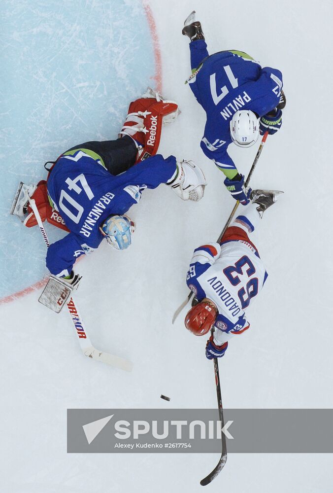2015 IIHF World Championship. Russia vs. Slovenia