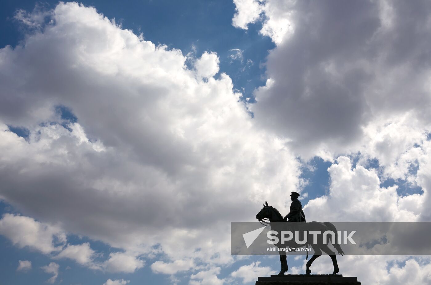 Monument to Marshal Rokossovsky in Volgograd