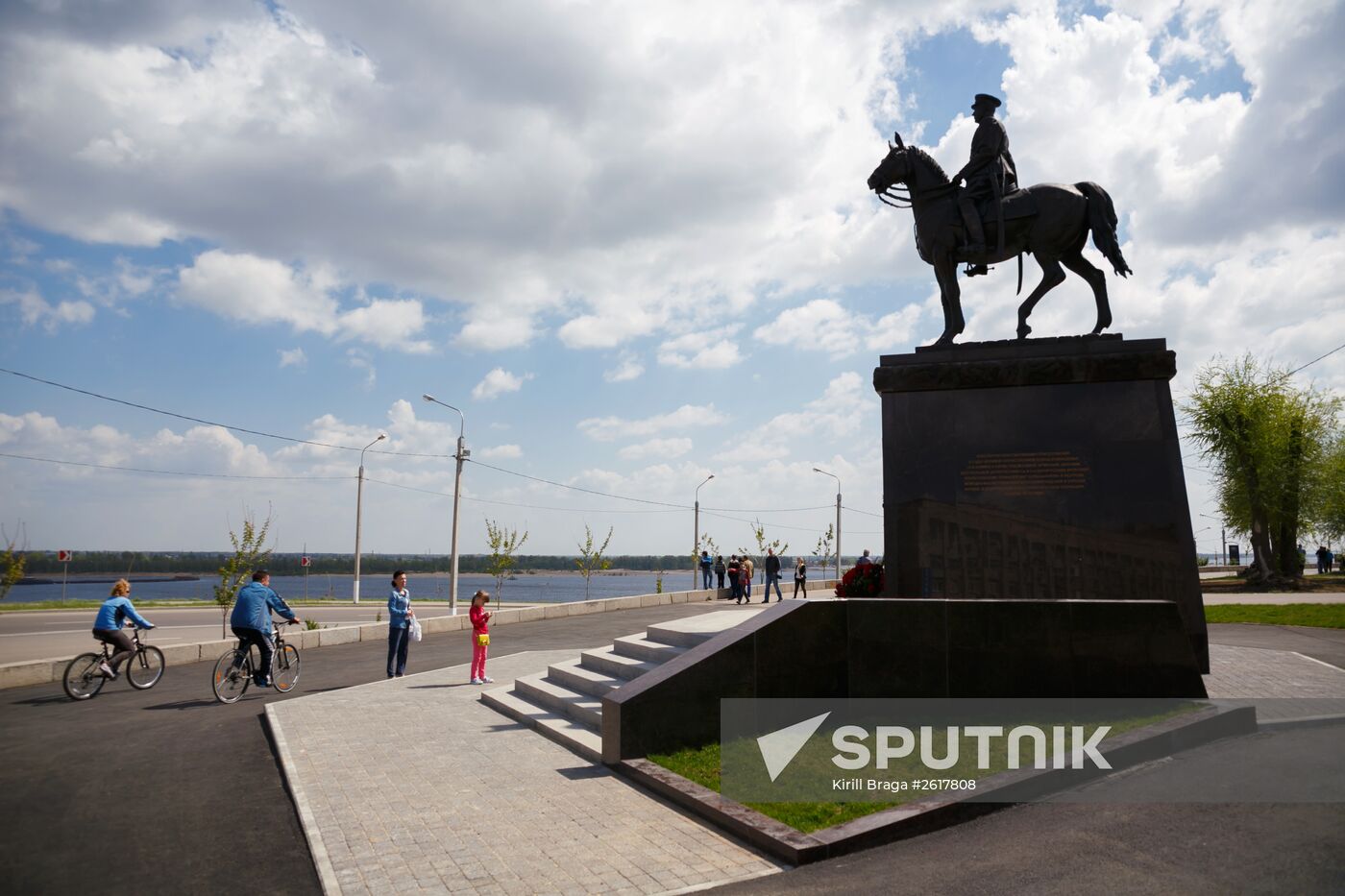 Monument to Marshal Rokossovsky in Volgograd