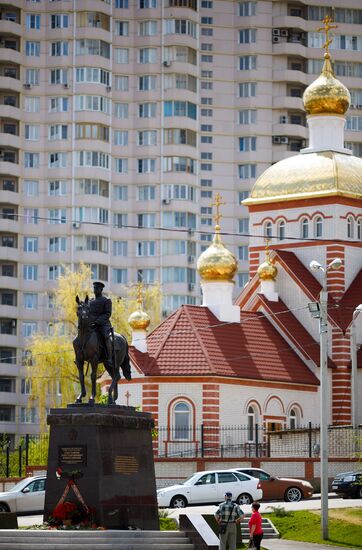 Monument to Marshal Rokossovsky in Volgograd