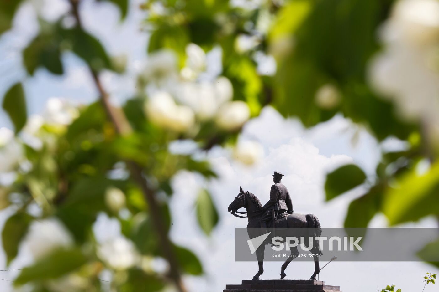 Monument to Marshal Rokossovsky in Volgograd
