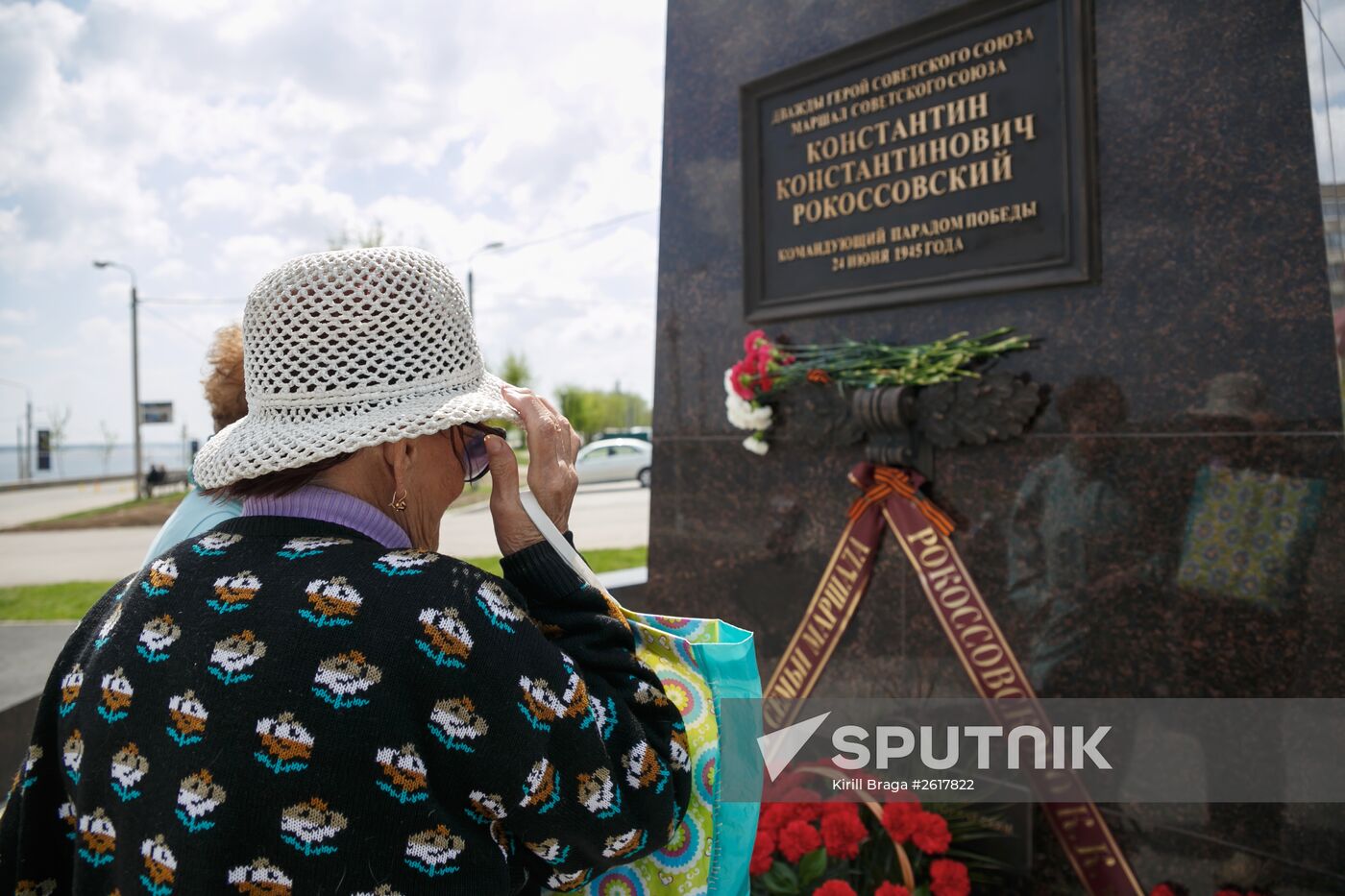 Monument to Marshal Rokossovsky in Volgograd