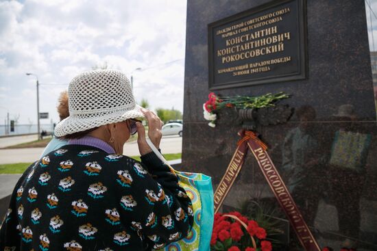 Monument to Marshal Rokossovsky in Volgograd