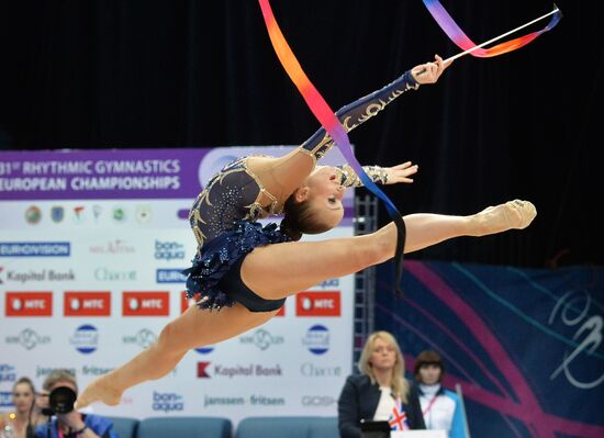 Rhythmics Gymnastics. European Championships