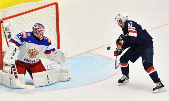 2015 IIHF World Championship. Russia vs. USA