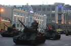 Rehearsal of military parade in Moscow to mark 70th anniversary of victory in Great Patriotic War