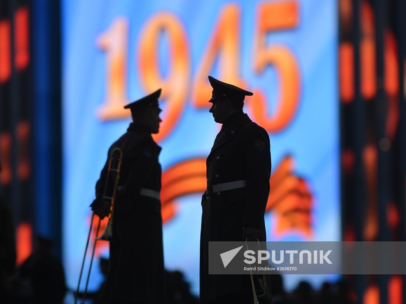 Rehearsal of military parade in Moscow marking 70th anniversary of victory in Great Patriotic War