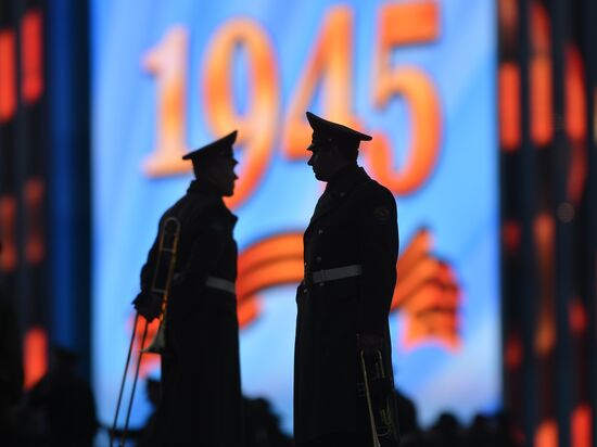Rehearsal of military parade in Moscow marking 70th anniversary of victory in Great Patriotic War