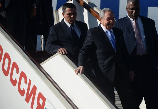 President of Cuba Raúl Castro's visit to Moscow