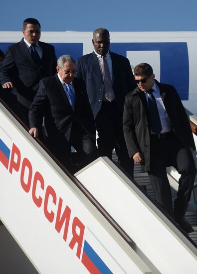 President of Cuba Raúl Castro's visit to Moscow