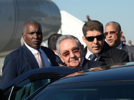 President of Cuba Raúl Castro's visit to Moscow