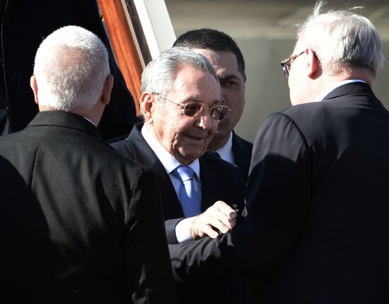 President of Cuba Raúl Castro's visit to Moscow