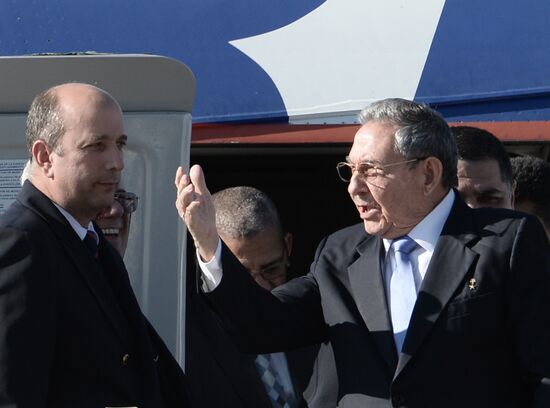 President of Cuba Raúl Castro's visit to Moscow