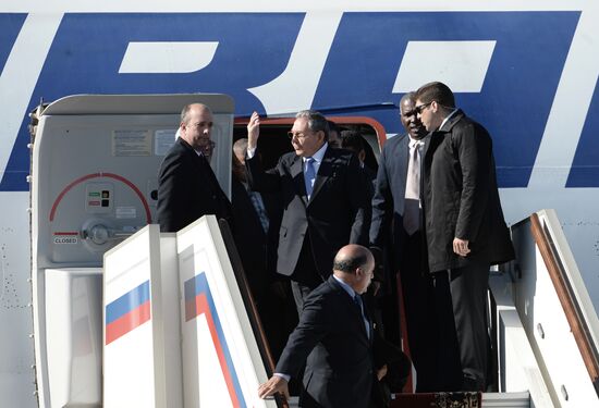 President of Cuba Raúl Castro's visit to Moscow