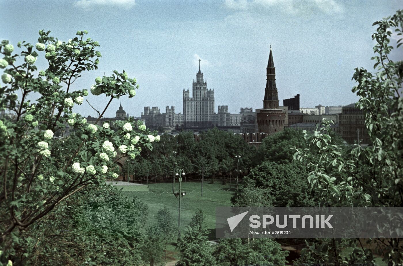 High-rise buildings in Moscow