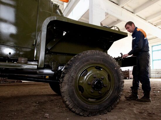 BM-13 Katyusha rocket launcher