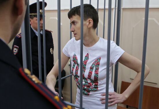 Court hears Nadezhda Savchenko's appeal to arrest